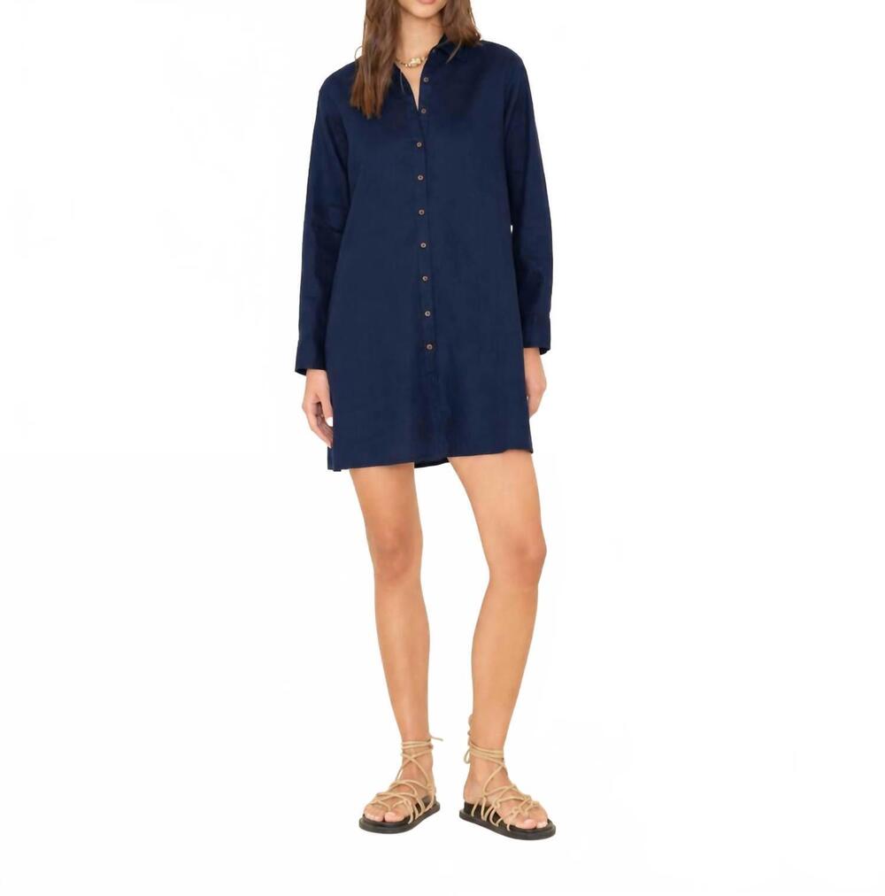 NEW XIRENA bobby dress in navy
